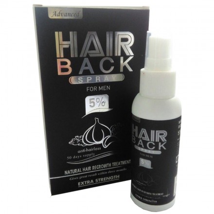Лосьон для волос с миноксидилом 5% HAIR BACK 100 мл